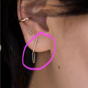 Catbird NYC Ballerina Earring Single 14K
